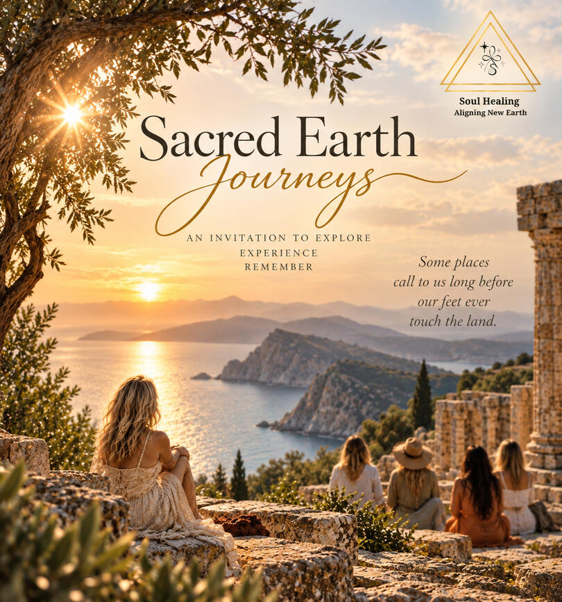 Sacred Earth Journeys Women gathering in an ancient sacred landscape for a Sacred Earth Journey
